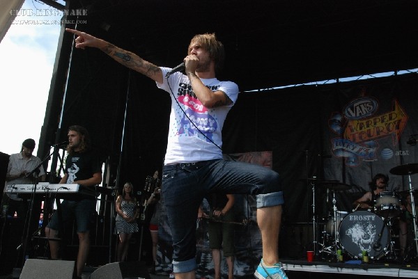 Chiodos at The Vans Warped Tour.   August 11, 2007.