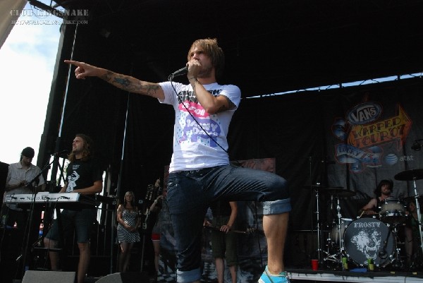 Chiodos at The Vans Warped Tour.   August 11, 2007.