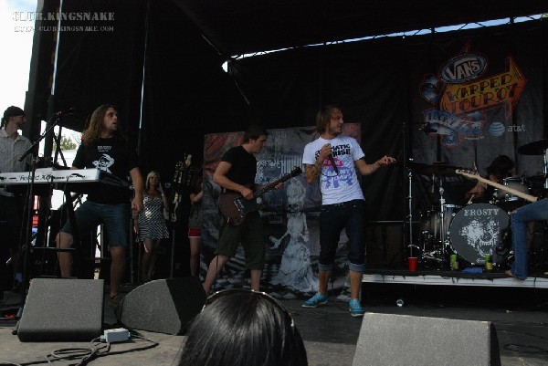 Chiodos at The Vans Warped Tour.   August 11, 2007.