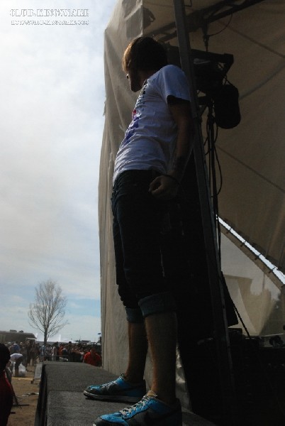Chiodos at The Vans Warped Tour.   August 11, 2007.