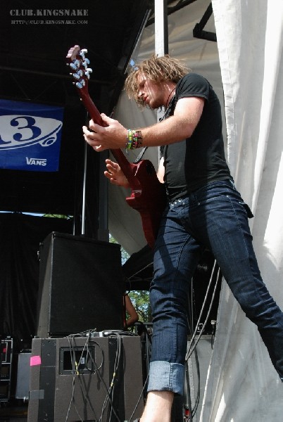 Chiodos at The Vans Warped Tour.   August 11, 2007.