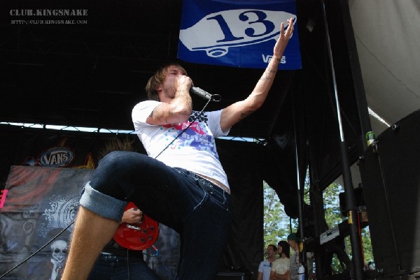 Chiodos at The Vans Warped Tour.   August 11, 2007.