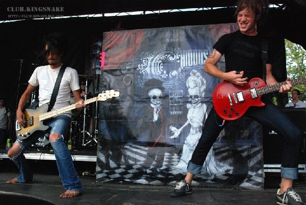 Chiodos at The Vans Warped Tour.   August 11, 2007.