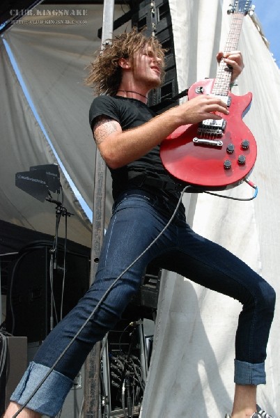 Chiodos at The Vans Warped Tour.   August 11, 2007.