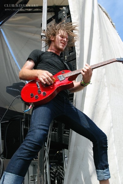 Chiodos at The Vans Warped Tour.   August 11, 2007.