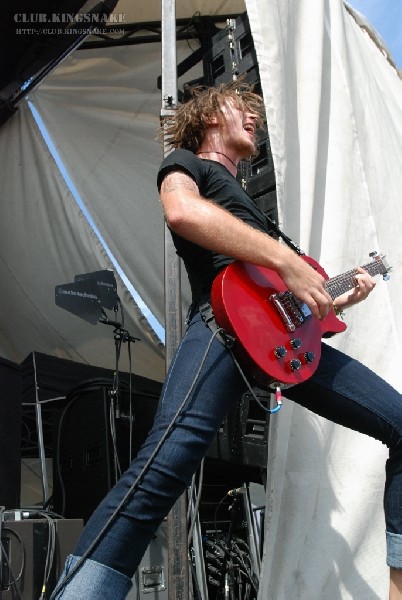 Chiodos at The Vans Warped Tour.   August 11, 2007.
