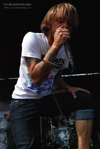 Chiodos at The Vans Warped Tour.   August 11, 2007.
