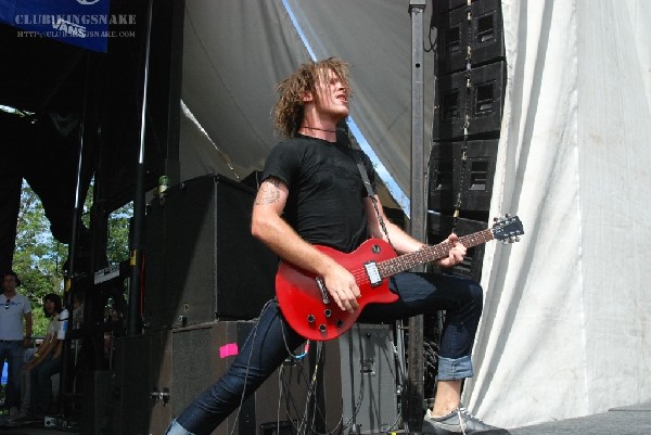 Chiodos at The Vans Warped Tour.   August 11, 2007.