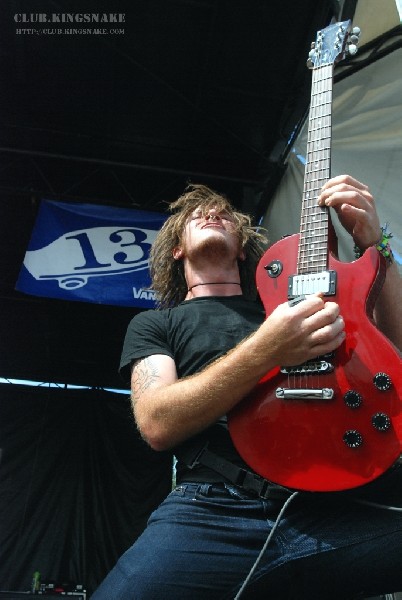 Chiodos at The Vans Warped Tour.   August 11, 2007.