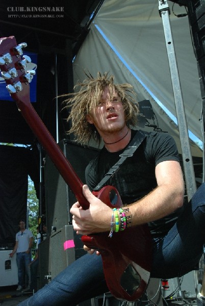 Chiodos at The Vans Warped Tour.   August 11, 2007.