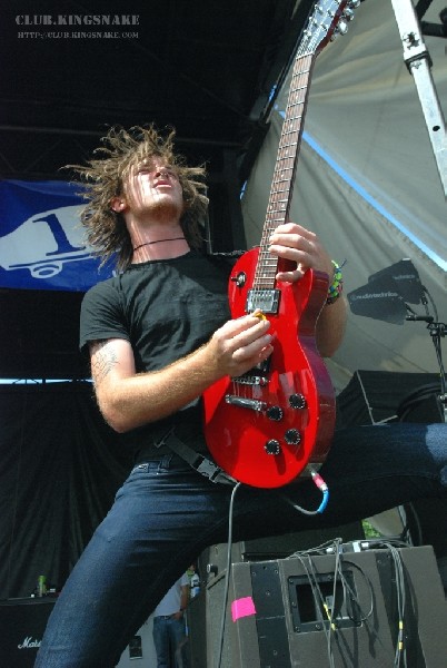 Chiodos at The Vans Warped Tour.   August 11, 2007.
