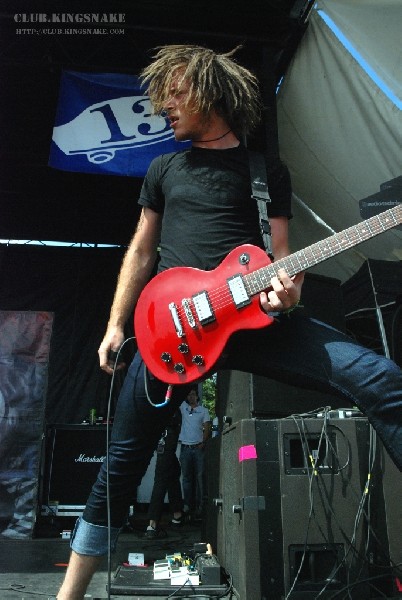 Chiodos at The Vans Warped Tour.   August 11, 2007.