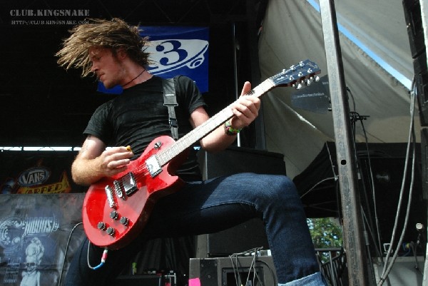 Chiodos at The Vans Warped Tour.   August 11, 2007.