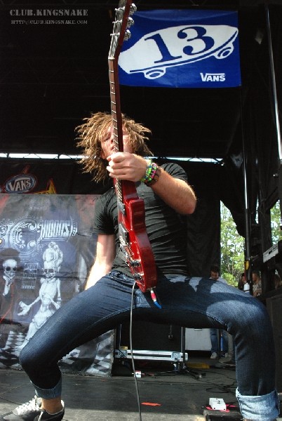 Chiodos at The Vans Warped Tour.   August 11, 2007.