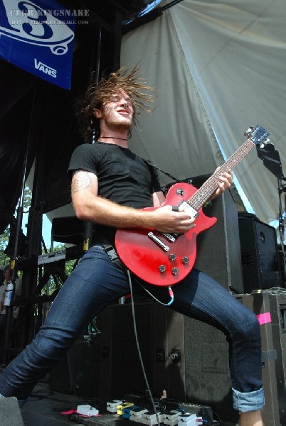 Chiodos at The Vans Warped Tour.   August 11, 2007.