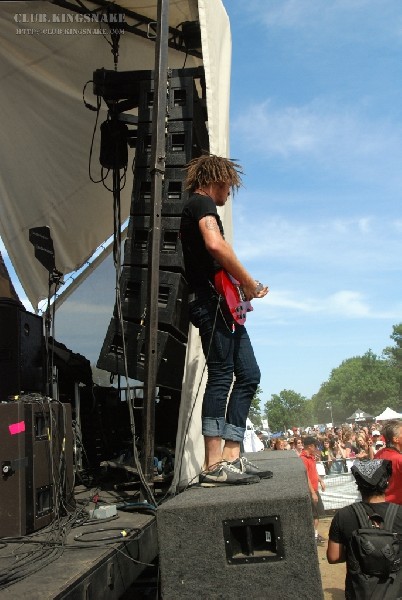 Chiodos at The Vans Warped Tour.   August 11, 2007.