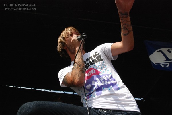 Chiodos at The Vans Warped Tour.   August 11, 2007.