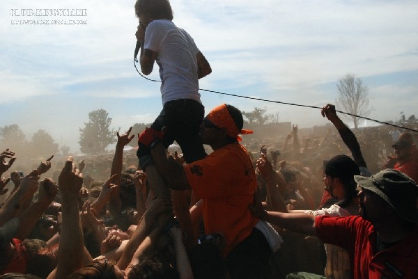 Chiodos at The Vans Warped Tour.   August 11, 2007.
