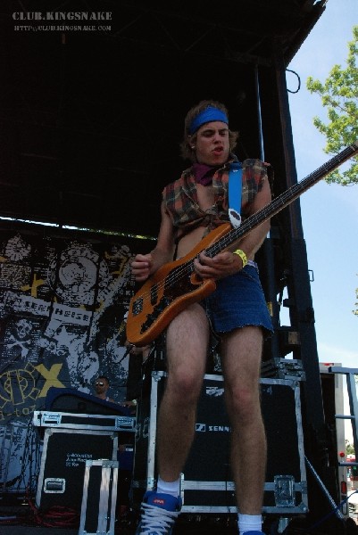 The Johnstones at The Vans Warped Tour.   August 11, 2007.