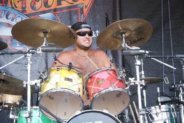 Pepper at The Vans Warped Tour.   August 11, 2007.