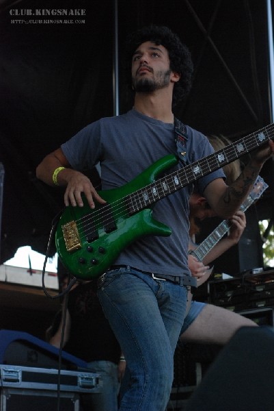 Protest The Hero at The Vans Warped Tour.   August 11, 2007.