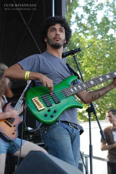 Protest The Hero at The Vans Warped Tour.   August 11, 2007.