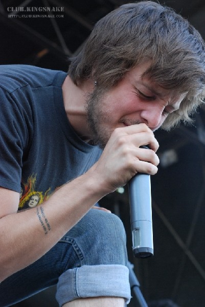 Protest The Hero at The Vans Warped Tour.   August 11, 2007.