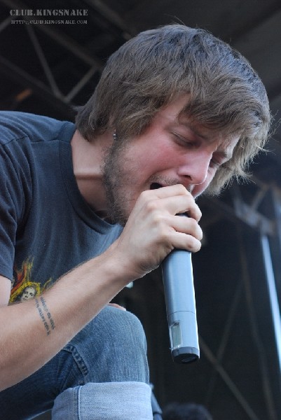 Protest The Hero at The Vans Warped Tour.   August 11, 2007.