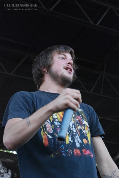 Protest The Hero at The Vans Warped Tour.   August 11, 2007.