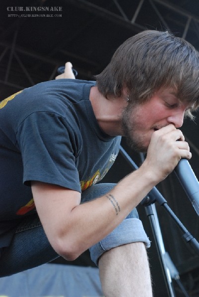 Protest The Hero at The Vans Warped Tour.   August 11, 2007.