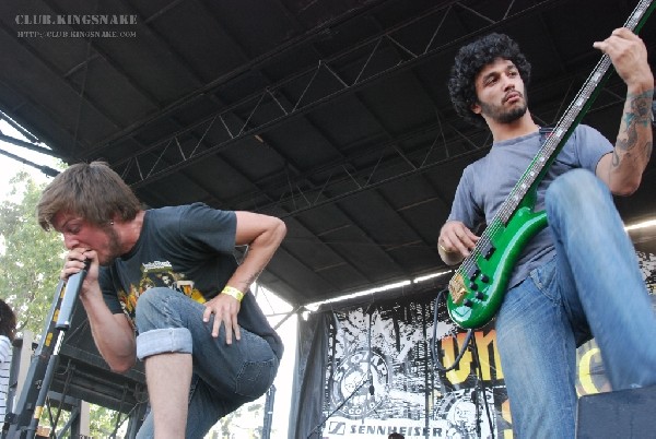Protest The Hero at The Vans Warped Tour.   August 11, 2007.
