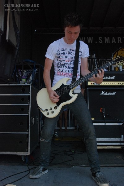 The Rocket Summer at The Vans Warped Tour.   August 11, 2007.