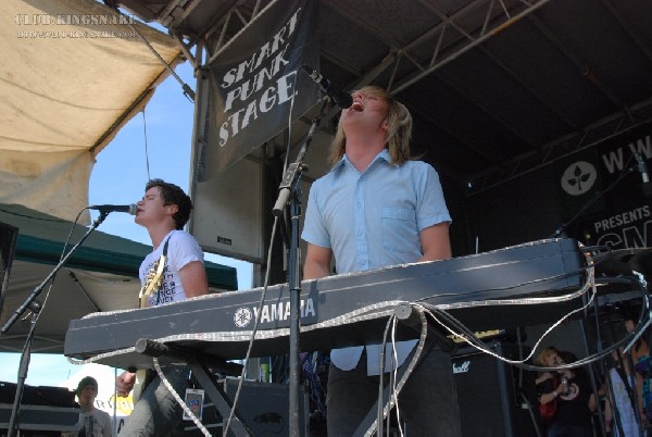 The Rocket Summer at The Vans Warped Tour.   August 11, 2007.