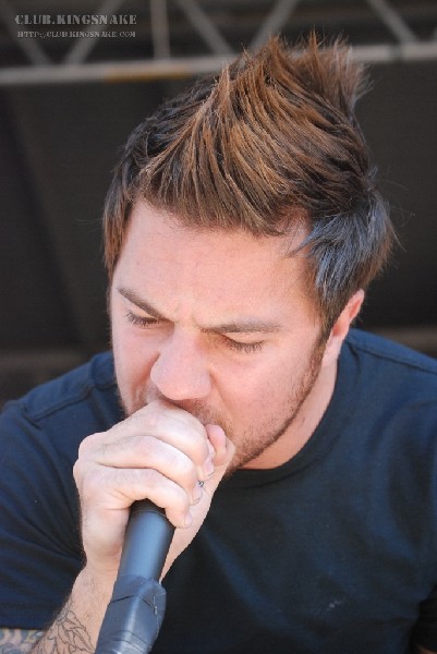A Static Lullaby at The Vans Warped Tour.   August 11, 2007.
