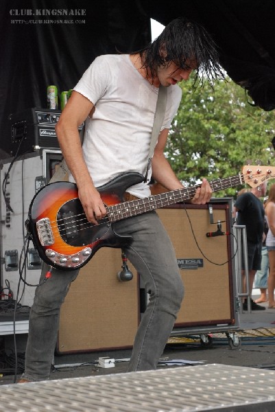 The Red Jumpsuit Apparatus at The Vans Warped Tour.   August 11, 2007.