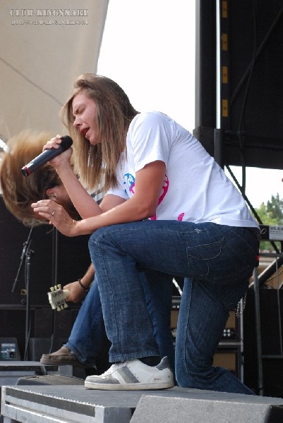 The Red Jumpsuit Apparatus at The Vans Warped Tour.   August 11, 2007.