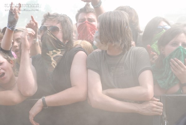 The Red Jumpsuit Apparatus at The Vans Warped Tour.   August 11, 2007.