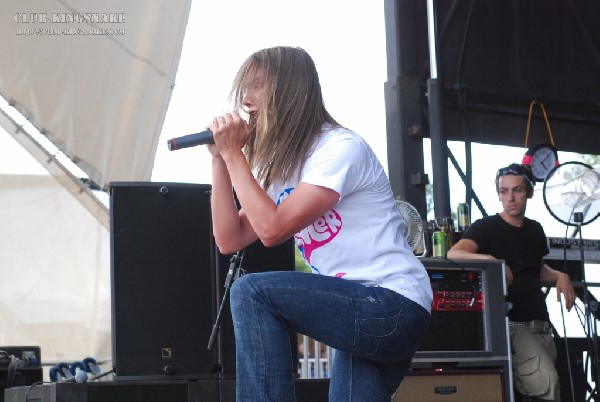 The Red Jumpsuit Apparatus at The Vans Warped Tour.   August 11, 2007.