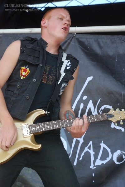 The Vincent Black Shadow at The Vans Warped Tour.   August 11, 2007.