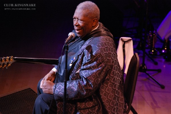 B.B. King.   Toronto Ontario.   May 11, 2007