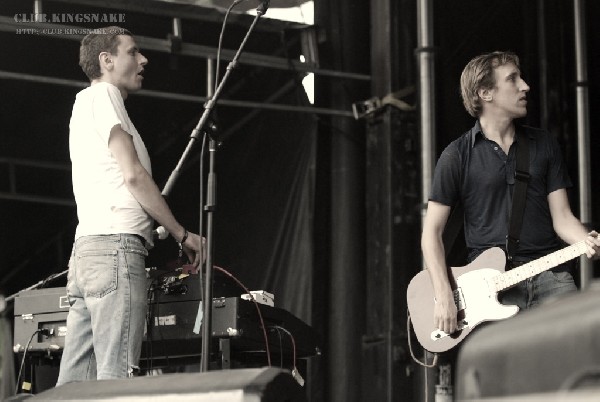 The Constantines at The Virgin Festival, Toronto.