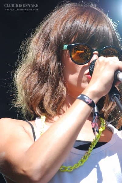 Dragonette at The Virgin Festival, Toronto.