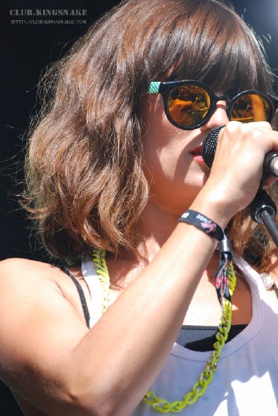 Dragonette at The Virgin Festival, Toronto.