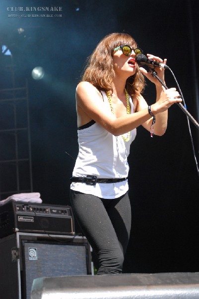 Dragonette at The Virgin Festival, Toronto.