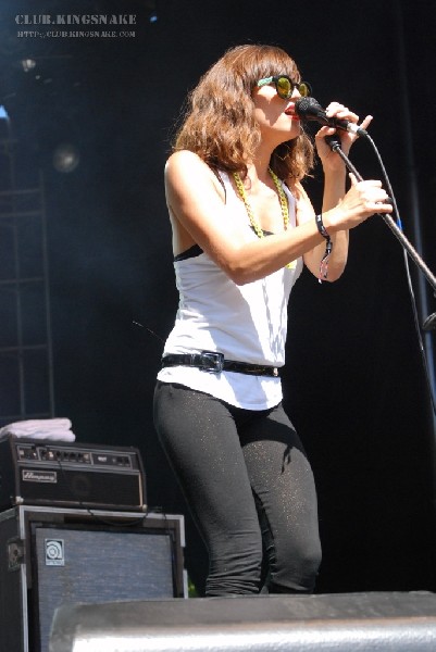 Dragonette at The Virgin Festival, Toronto.