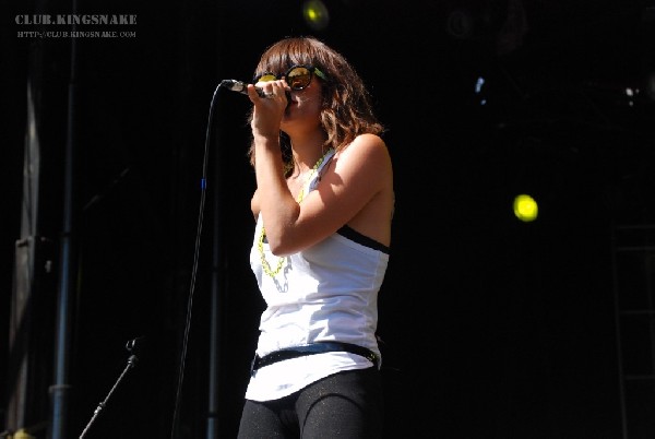 Dragonette at The Virgin Festival, Toronto.