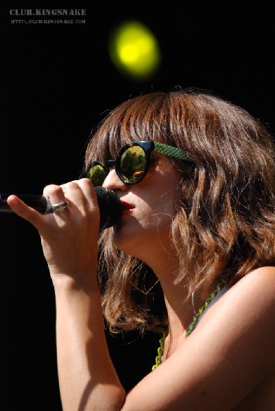 Dragonette at The Virgin Festival, Toronto.