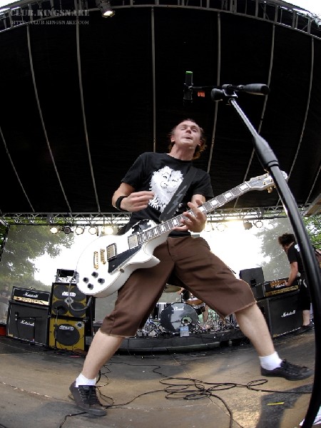 The Flatliners at Wakestock 2007.  July 27, 2007