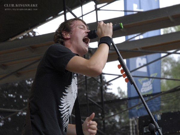 The Flatliners at Wakestock 2007.  July 27, 2007