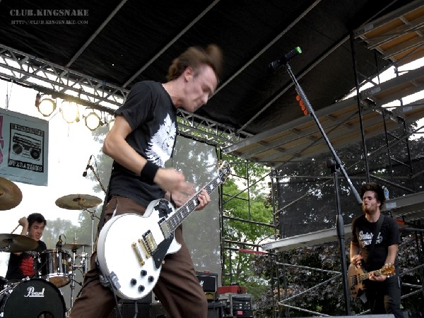 The Flatliners at Wakestock 2007.  July 27, 2007